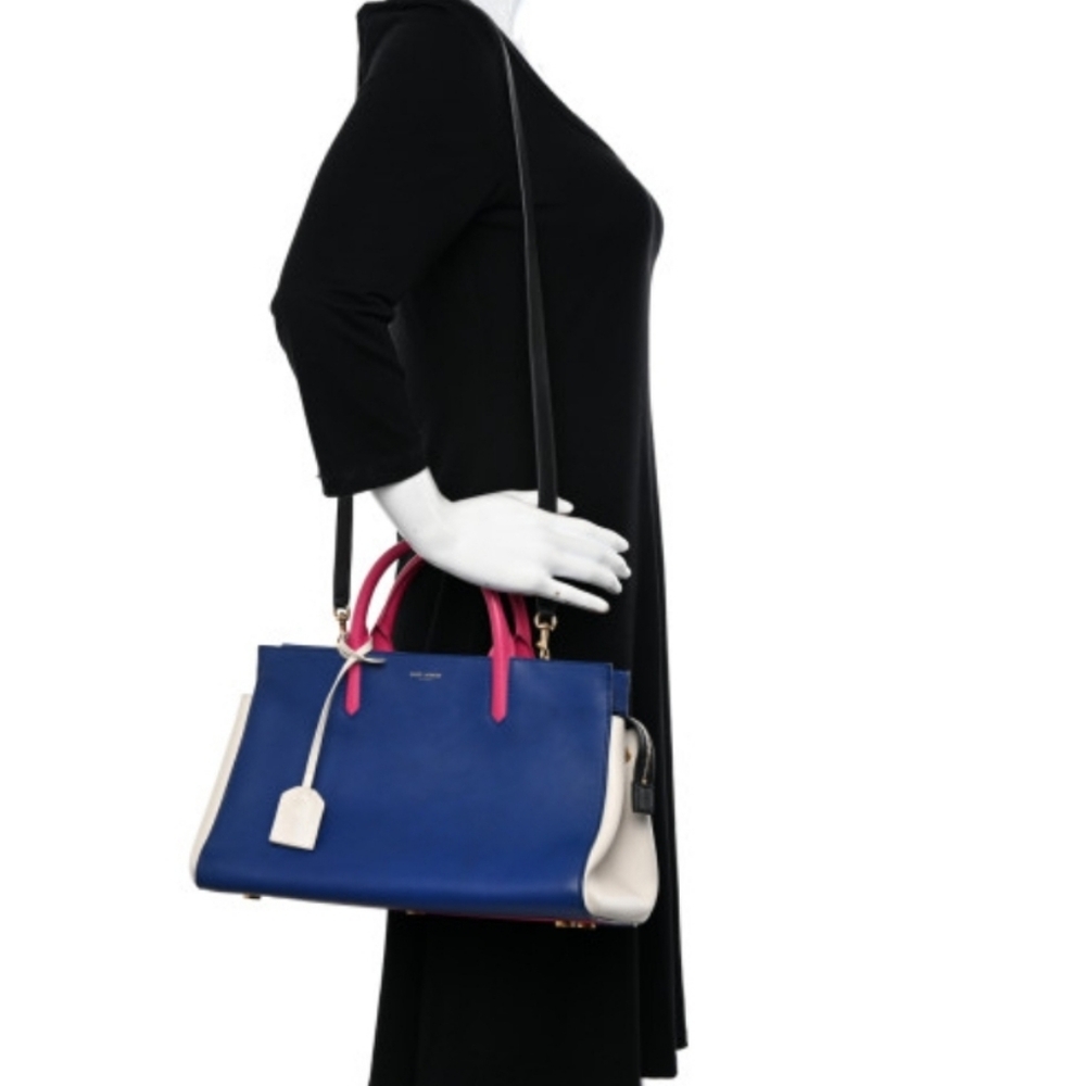 YVES Saint Laurent Crossbody Bag with Gold Hardware